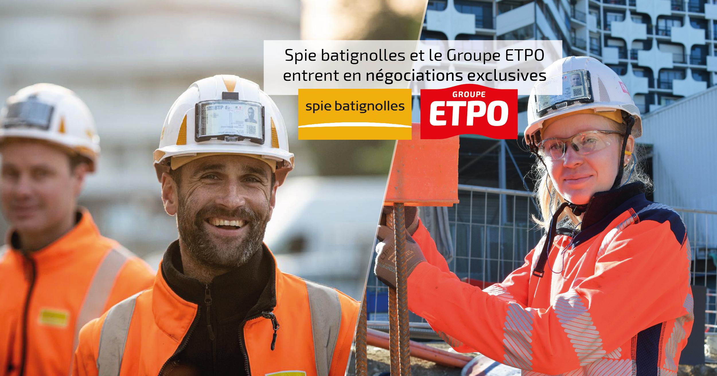 Visuel Groupe ETPO / Spie batignolles